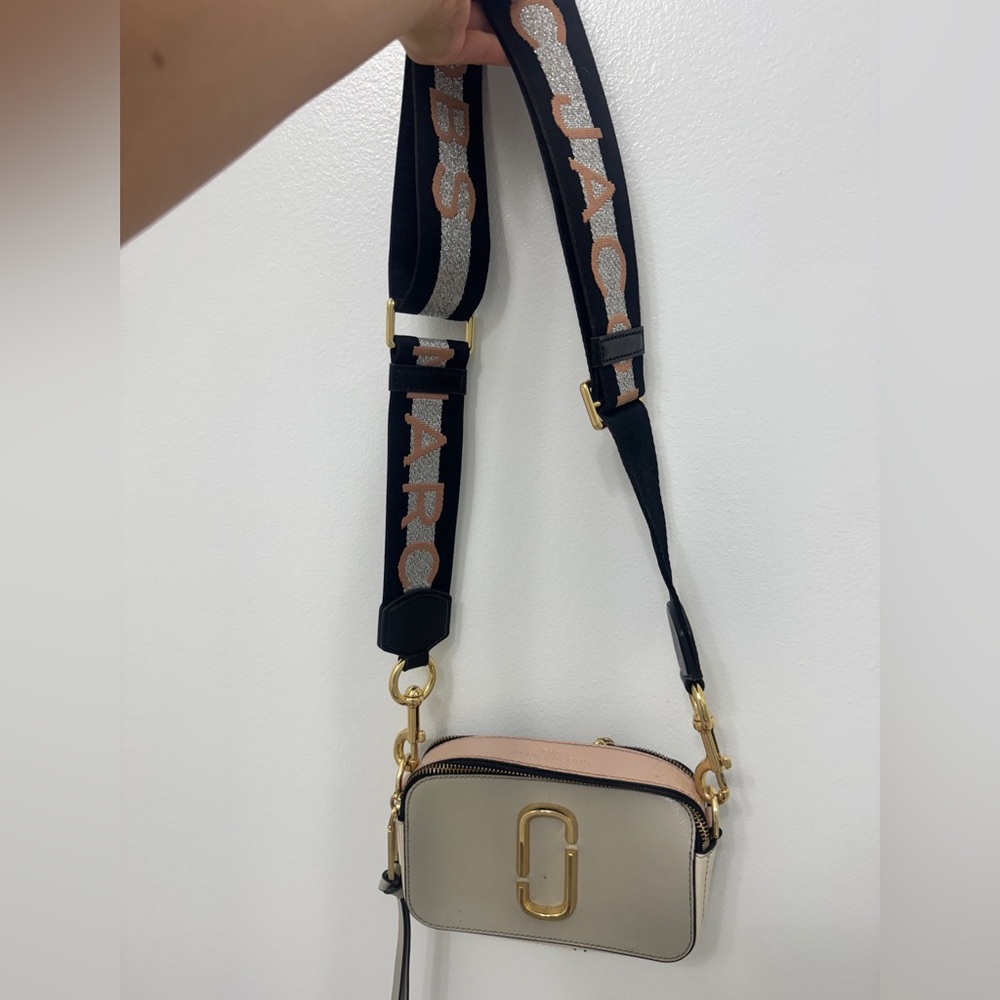 Marc Jacobs Snapshot Crossbody Purse in New Dust Multi